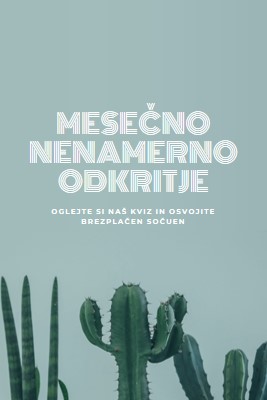 Kviz z mesečnimi nenamerno odkritjem green modern-simple