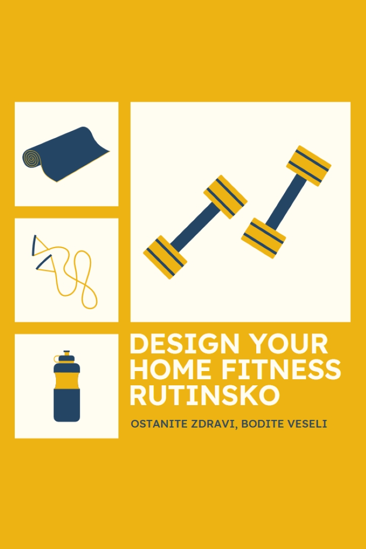 Zdravo in veselo yellow modern-bold