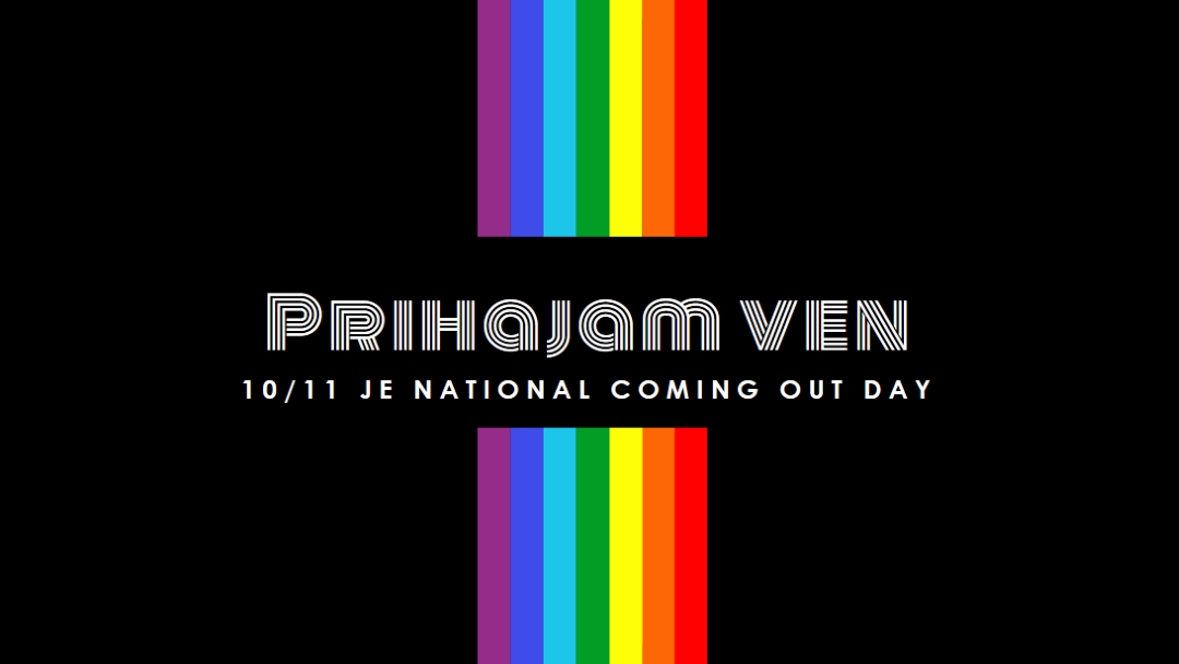 Prihajam ven black vintage-retro