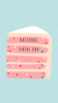 Kos torte pink whimsical-color-block