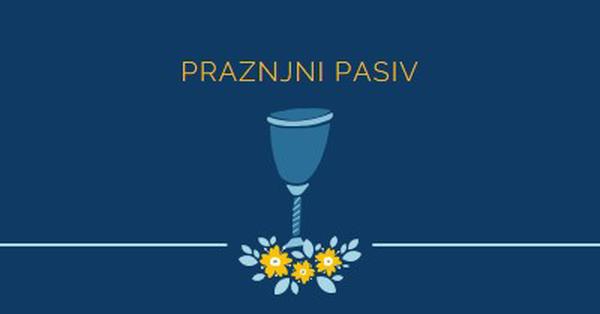 Praznovanje pasivja blue whimsical-color-block