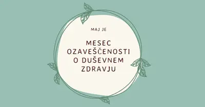 Spoštovanje ozaveščenosti o duševnem zdravju green organic-simple