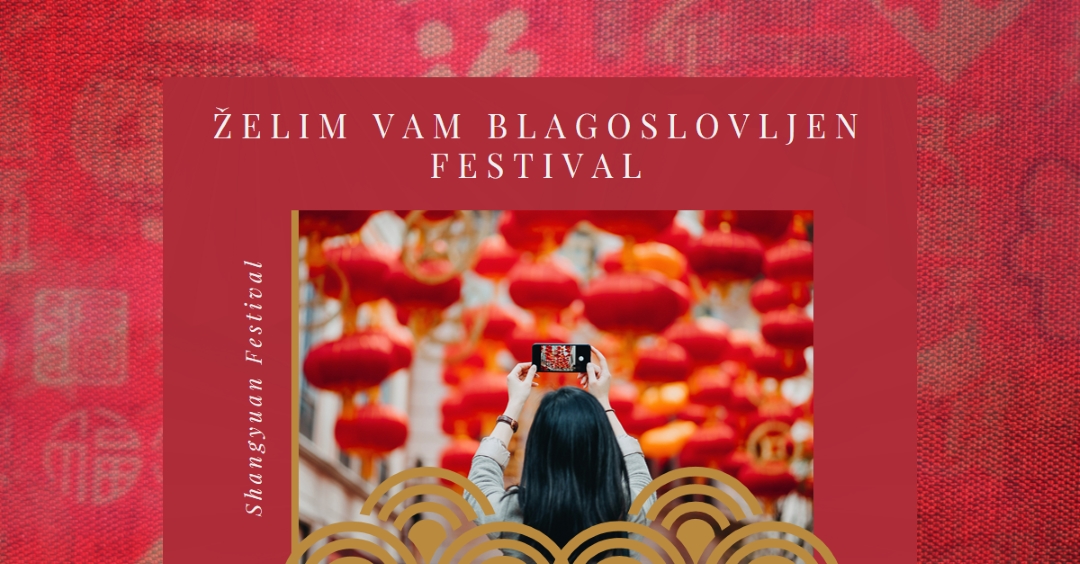 Veseli festival lampijonov red modern-simple