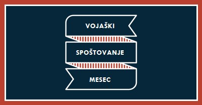 Praznovanje vojaško apreciacijo mesec blue modern-simple