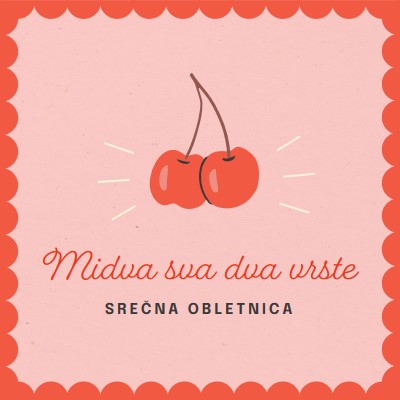 Midva sva dva vrste red illustration,retro,playful