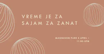 Hiimični radovi brown organic-boho