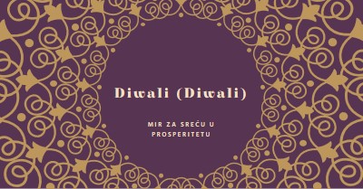 Osvetli svoj život purple organic-boho