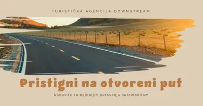 Prođite po scenskim maršrutama brown organic-boho
