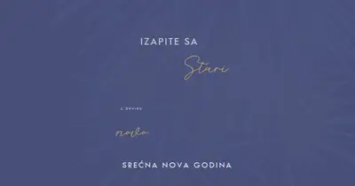 Svetlo noći blue modern-simple