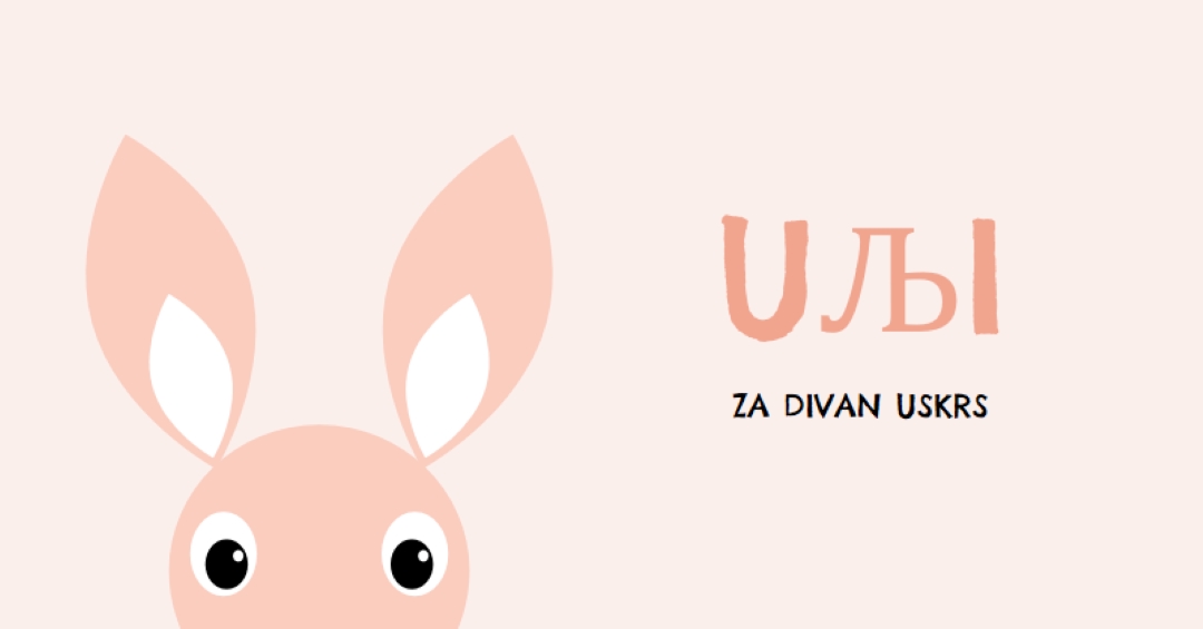 Za divan Uskrs pink whimsical-color-block