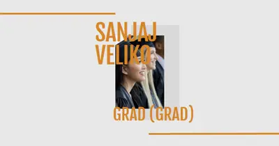 Sanjajte velike, diplomirane gray modern-bold