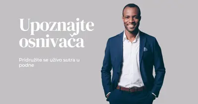 Upoznajte osnivača gray modern-simple