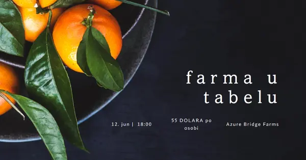 Sveža farma black modern-simple