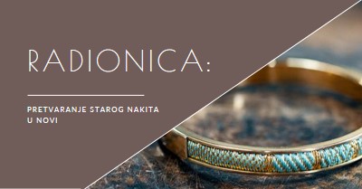 Radionica nakita brown organic-simple