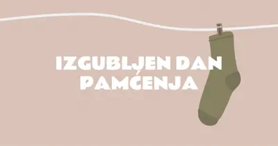 Memorijalni dan izgubljene šou-pošte brown whimsical-color-block