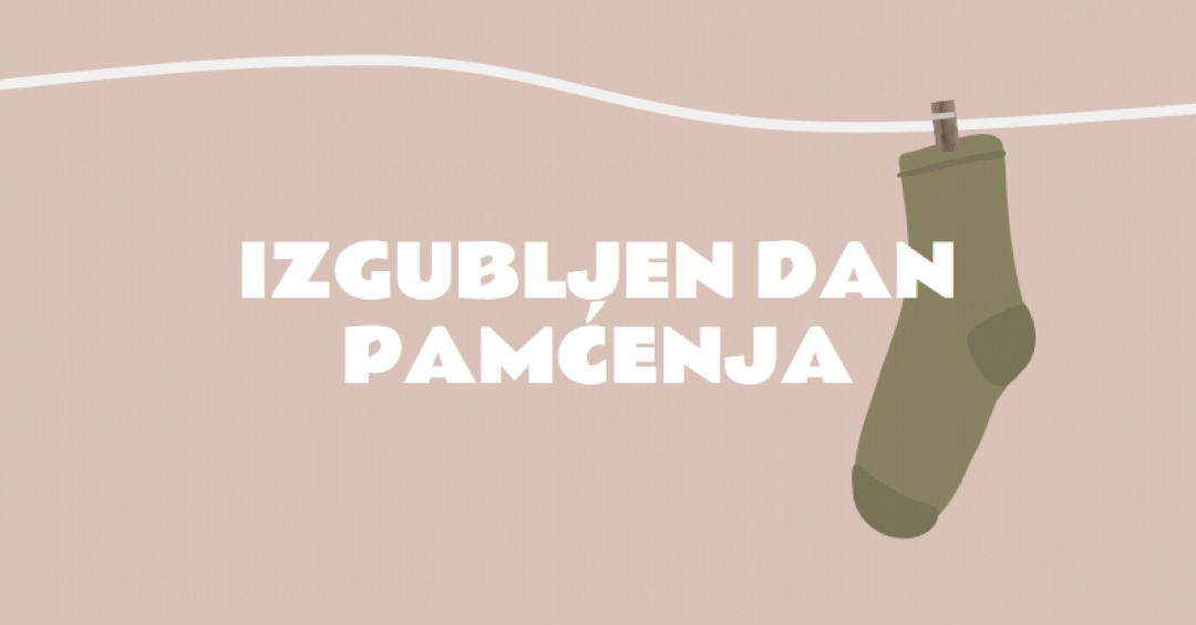 Memorijalni dan izgubljene šou-pošte brown whimsical-color-block