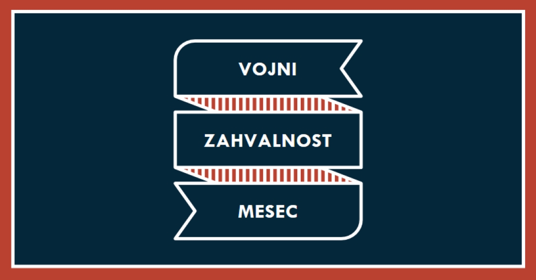 Proslava meseca u vojne pohvale blue modern-simple