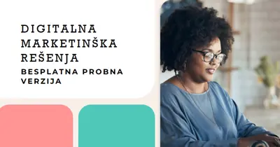 Besplatan marketing white modern-bold