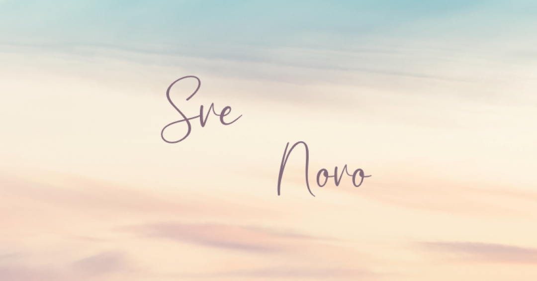 Novi stav blue modern-simple