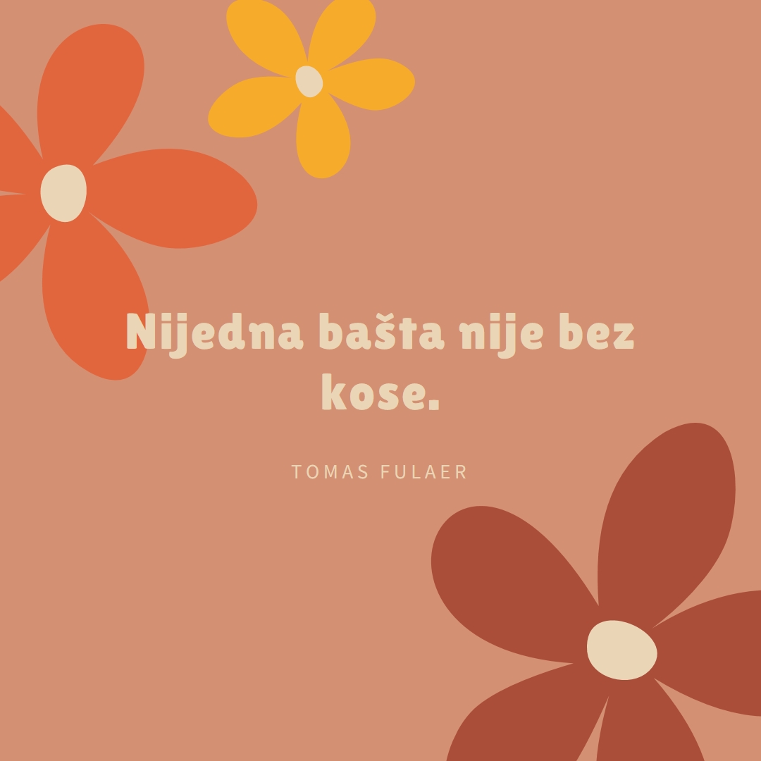 Podređeni cvet brown vintage-retro