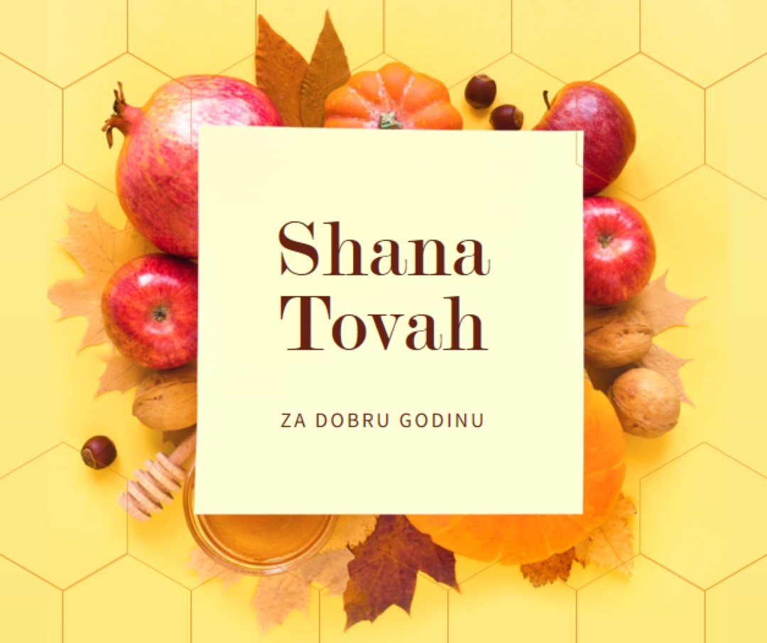 Plodna Nova godina yellow modern-simple