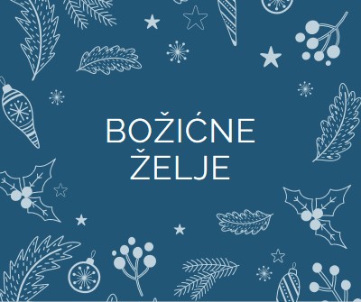 Blistava sezona blue whimsical-line