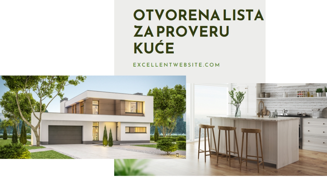 Otvorena lista za proveru kuće white modern-simple