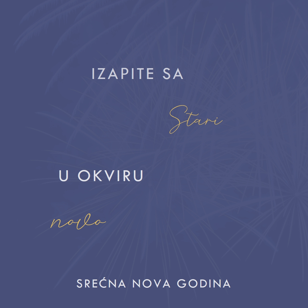 Svetlo noći blue modern-simple