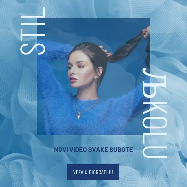 Osećanje plavom blue modern-bold