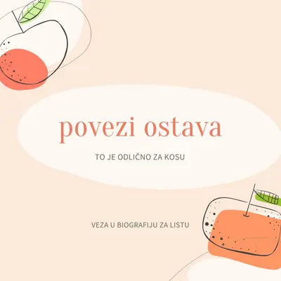Zdrava kosa od kuće pink whimsical-line
