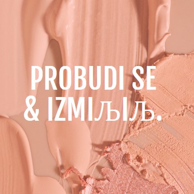 Probudi se & izmiљiљ. pink modern-simple