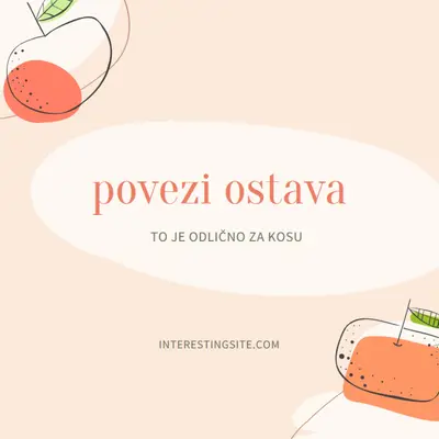 Zdrava kosa od kuće pink whimsical-line