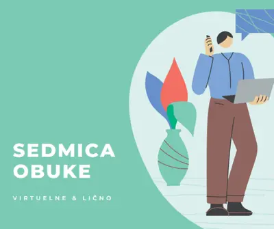 Sedmica obuke green modern-color-block