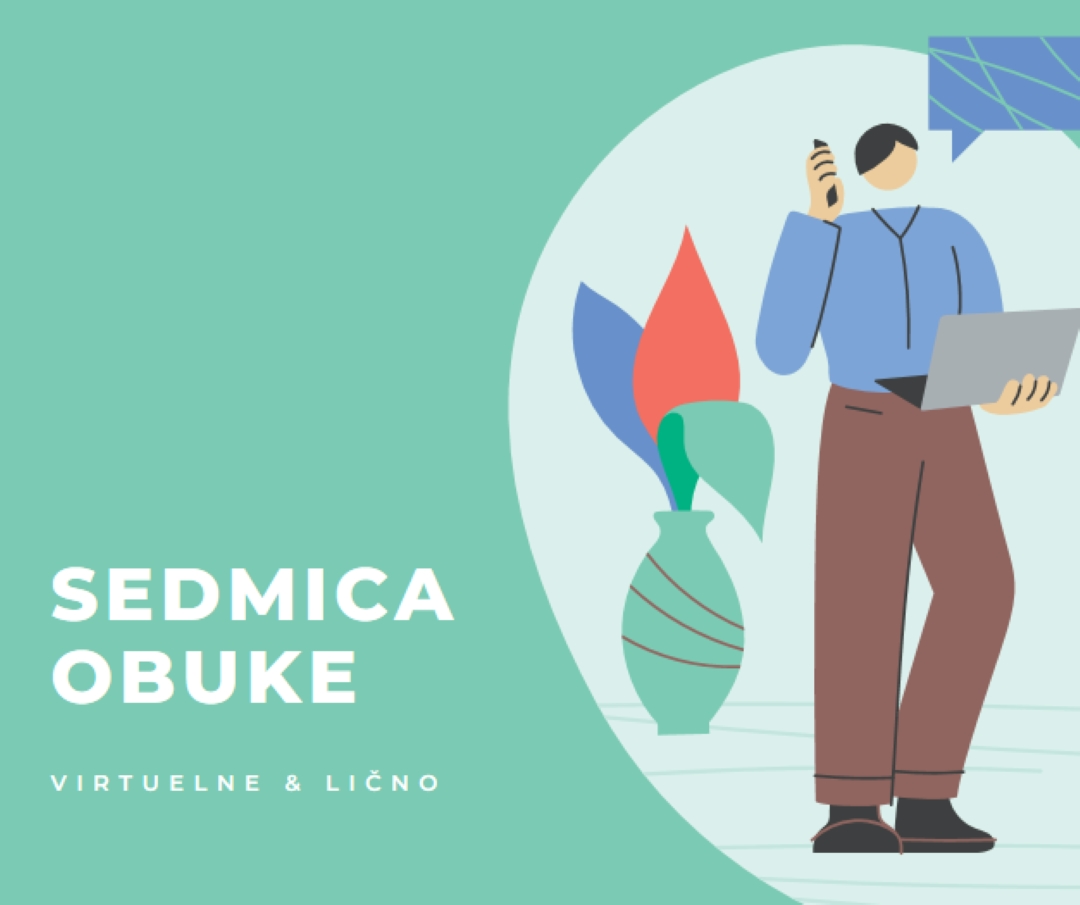 Sedmica obuke green modern-color-block