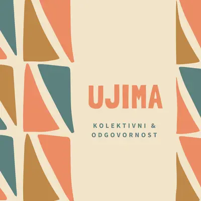 Kwanza princip o Ujimi orange whimsical-color-block