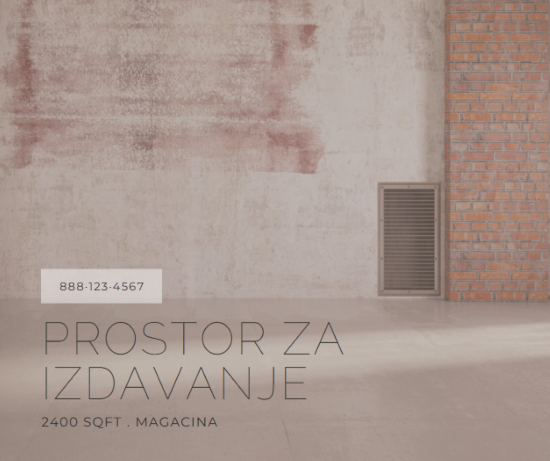 Prostor za iznajmljivanje brown modern-simple