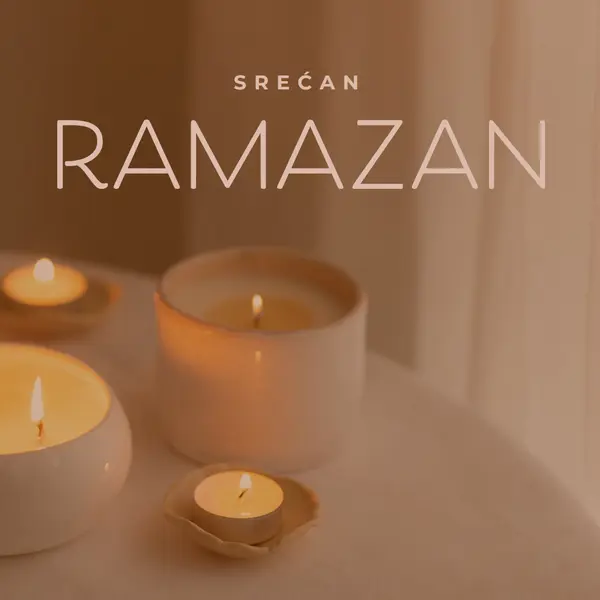 Srećan Ramazan brown modern-simple