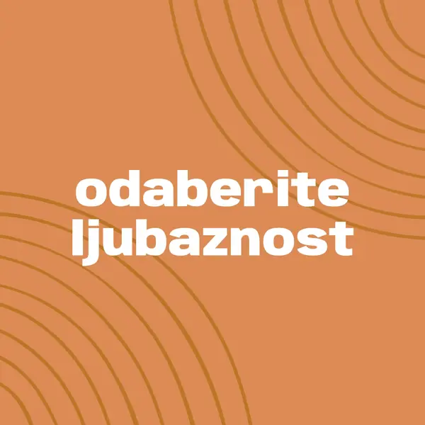 Lepi pozdrav orange organic-simple
