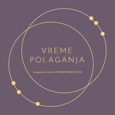 Vreme je za polaganje purple modern-simple