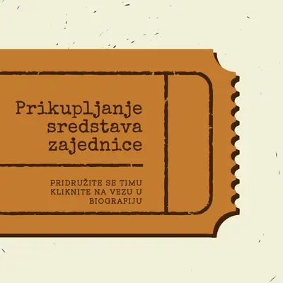 Veliki tiket brown vintage-retro