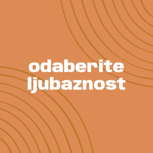 Lepi pozdrav orange organic-simple
