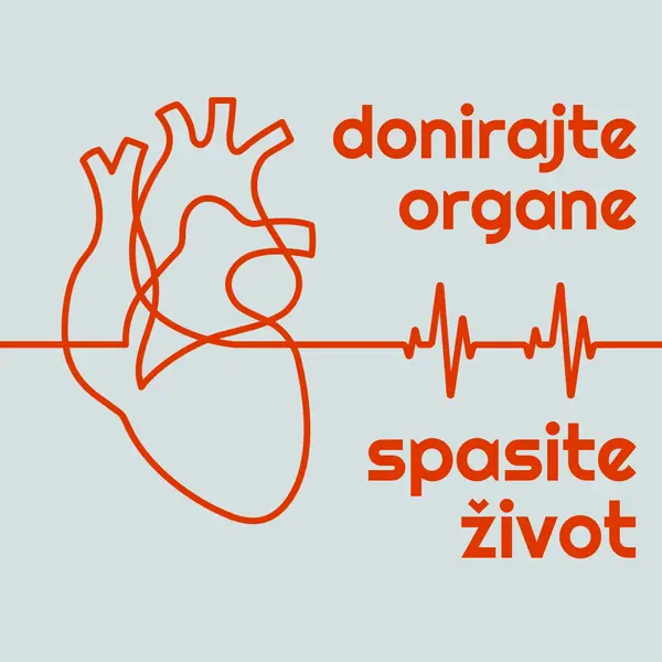 Postanite donator organa blue whimsical-line