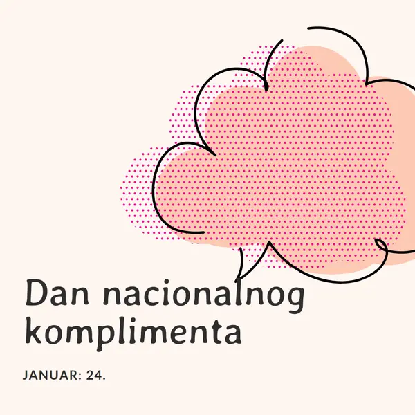 Mehurić breskva pink whimsical-line