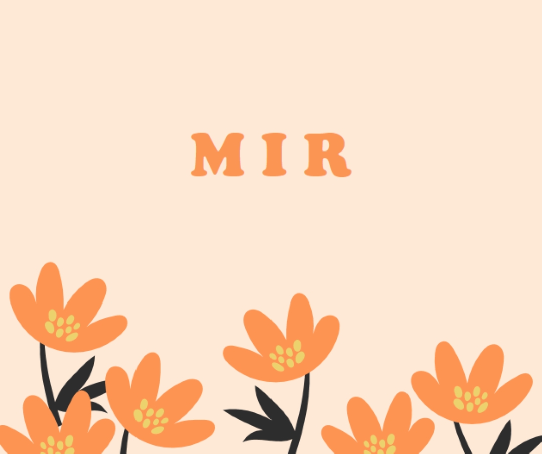 Mirni sati orange organic-simple