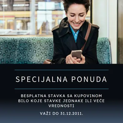 Budite pametni black modern-simple