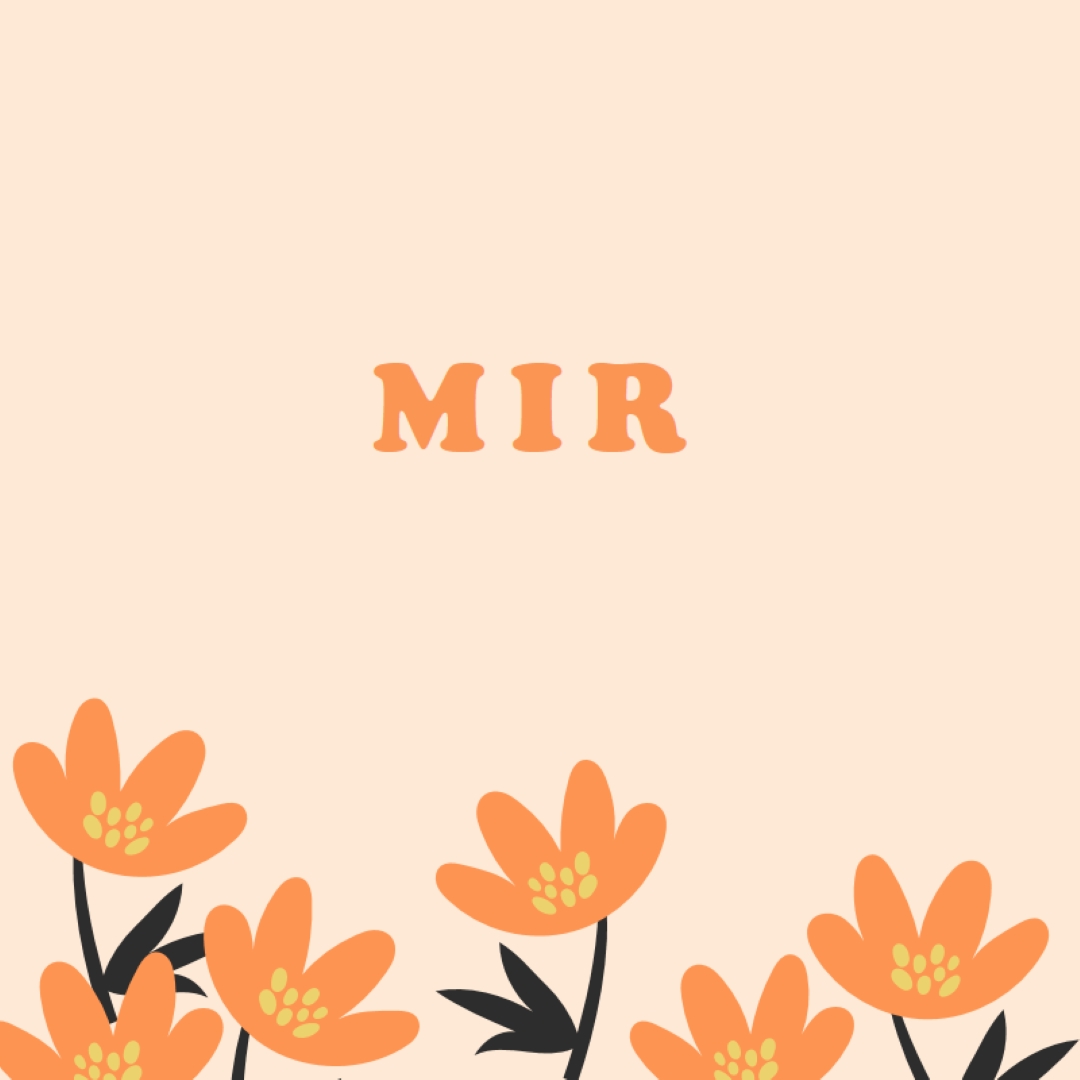 Mirni sati orange organic-simple