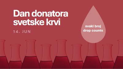 Dan donatora svetske krvi red modern-bold