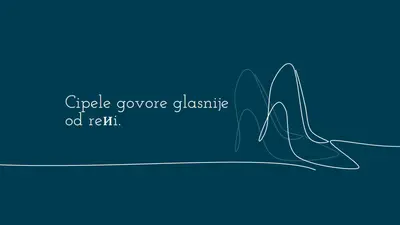 Živjenje visokog života blue whimsical-line