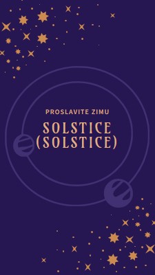 Zima stiže purple organic-boho