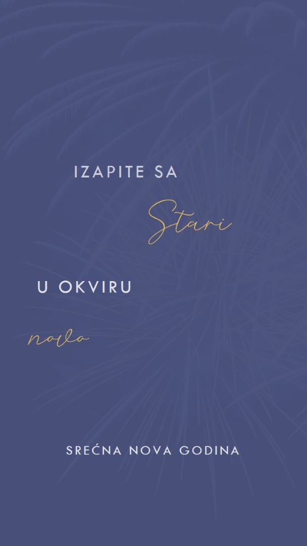 Svetlo noći blue modern-simple